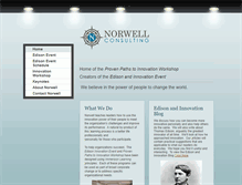 Tablet Screenshot of norwellconsulting.com